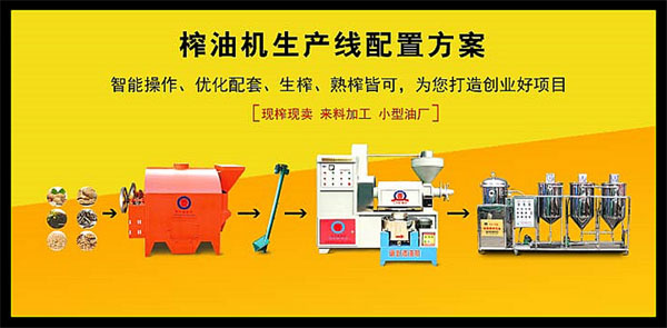 榨油機生產(chǎn)線配套方案 榨油機生產(chǎn)線配套方案